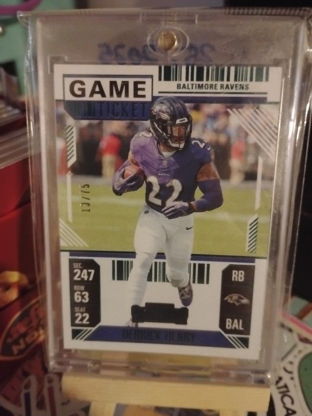 2024 Panini Contenders - Season Ticket Derrick Henry #9 13/75