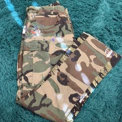 MNML Flare Cargo Camp Paint Splats