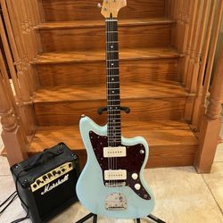 Squier Classic Vibe Jazzmaster W/ Marshall Amp 