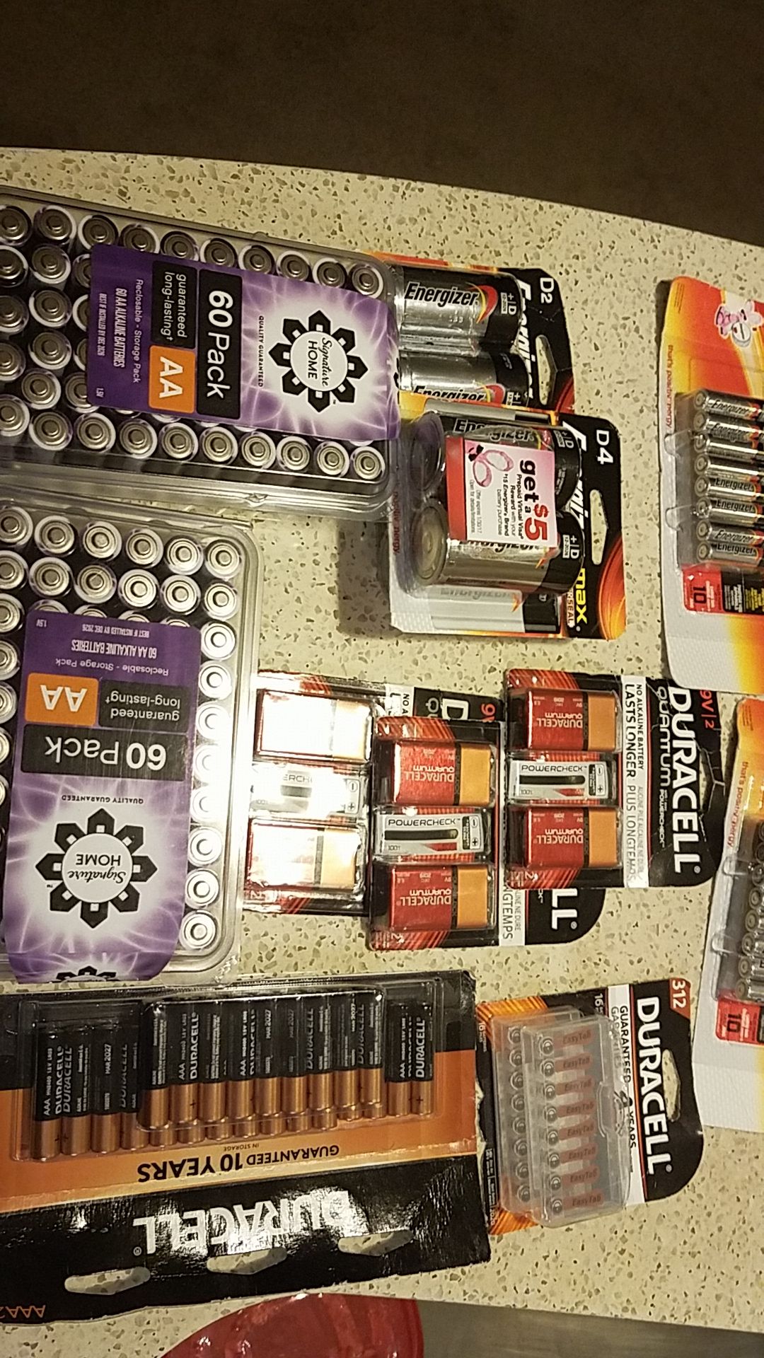 Brand new Variety Batteries