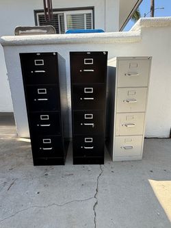 4-Drawer Metal Filing Cabinets