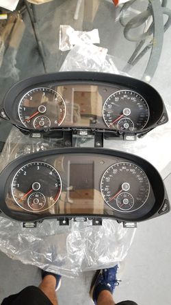 2013 Volkswagen passat clusters