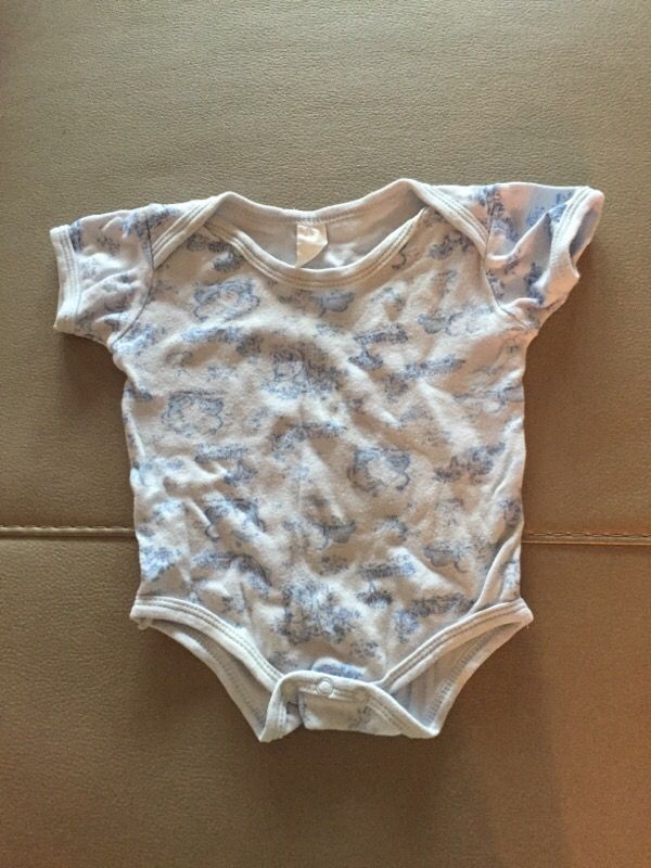 Blue onesie