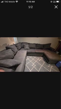 U shape couch