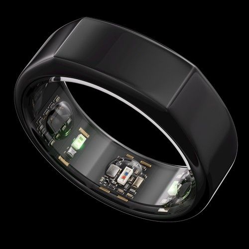 Oura Ring Gen3 Heritage Black US10