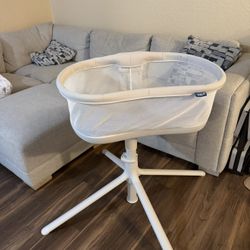 HALO BassiNest Swivel Sleeper 3.0 Baby Bassinet – Gray | $80