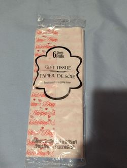 Valentine's Day Tissue Paper