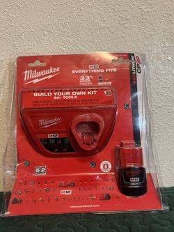 Milwaukee charger and battery