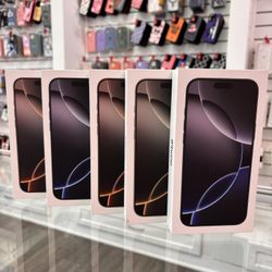 iPhone 16 Pro Max 256gb Unlocked Sealed in Box 