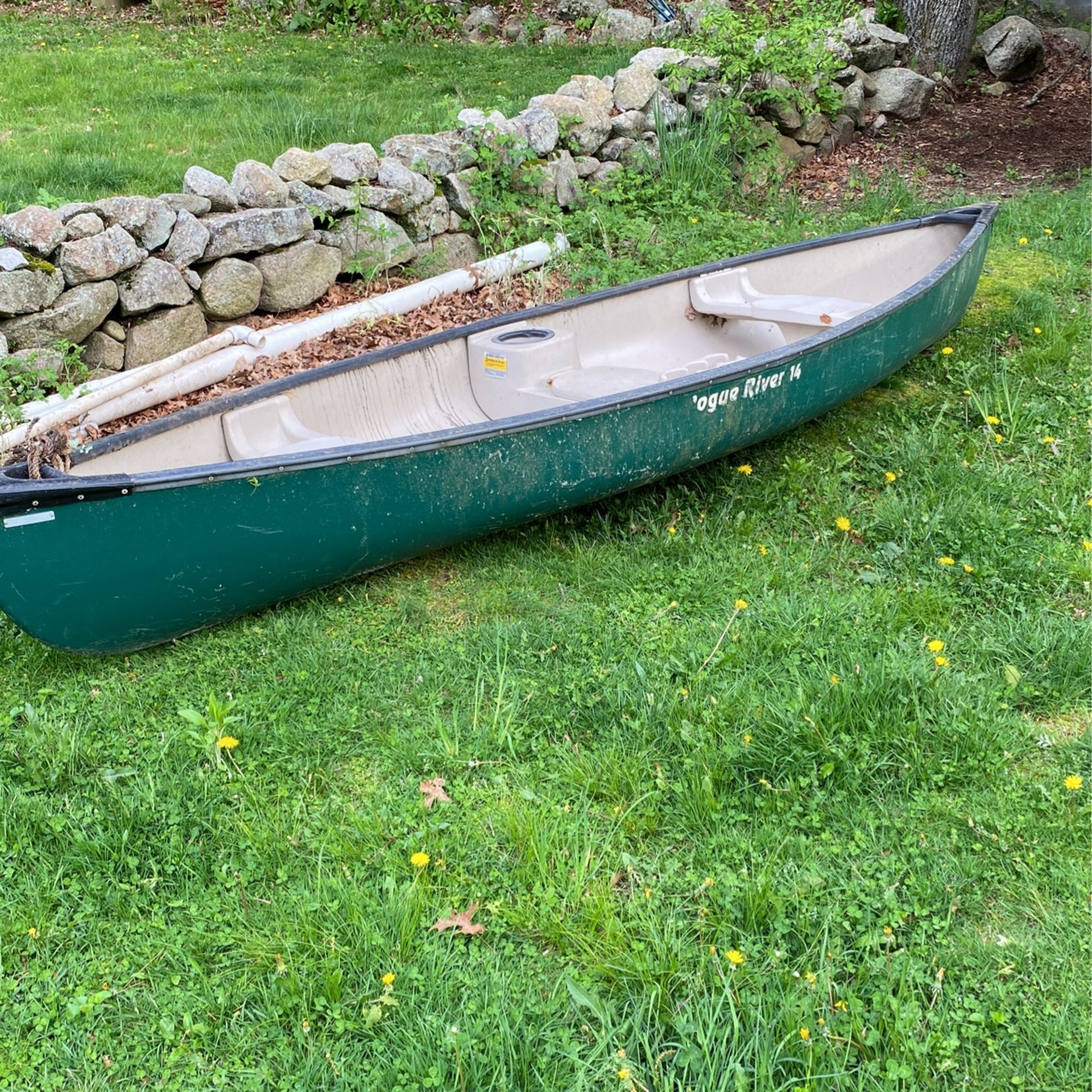Rogue River canoe 