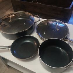 Blue Diamon Pot & Pans