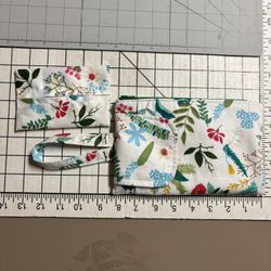 Wristlet Bag For Phone/ Credit Cards - 5” X 8”