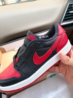 Jordan 1 Retro Low OG “Banned” youth size