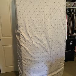 Twin bed foam with spring - mattress only