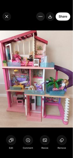 Barbie Dreamhouse 3-Story Dollhouse with Slide