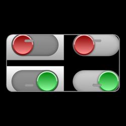 License Plate Novelty Car Front Switch Toggle Control Ui Interface