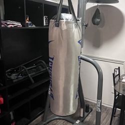 Costal de Boxeo y su base. (punching bag and his base)