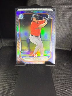 Jase Mitchell Steel Metal Refractor #/100