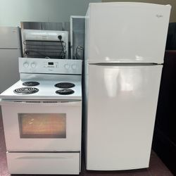Refrigerator And Stove 