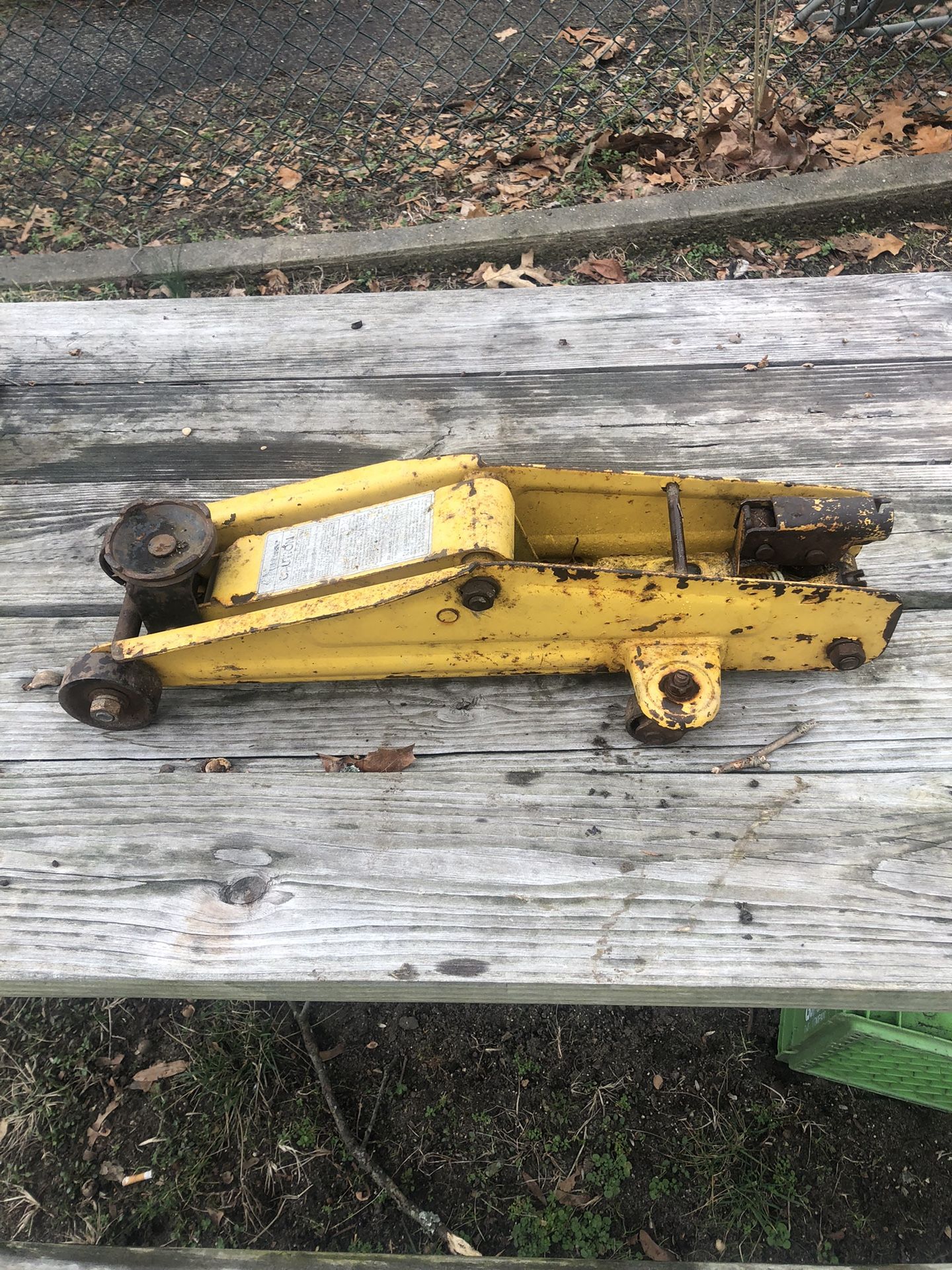2.5 ton, mini floor jack