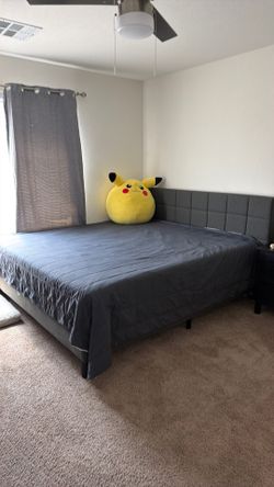 King size bed frame