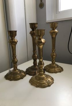Bronce candle holders