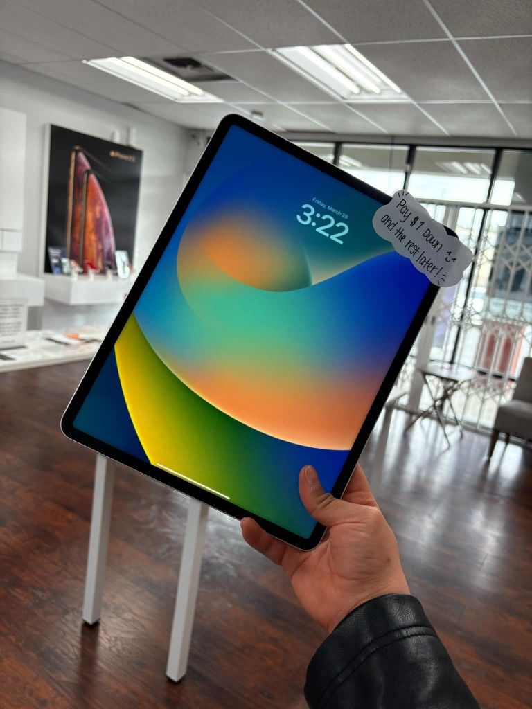 Apple IPad Pro 12.9 5th Gen Tablet - Payments Available - Pay $1 Down To take It home
