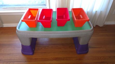 Kids train/activity table