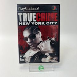 True Crime New York City (Sony PlayStation 2 PS2, 2005)