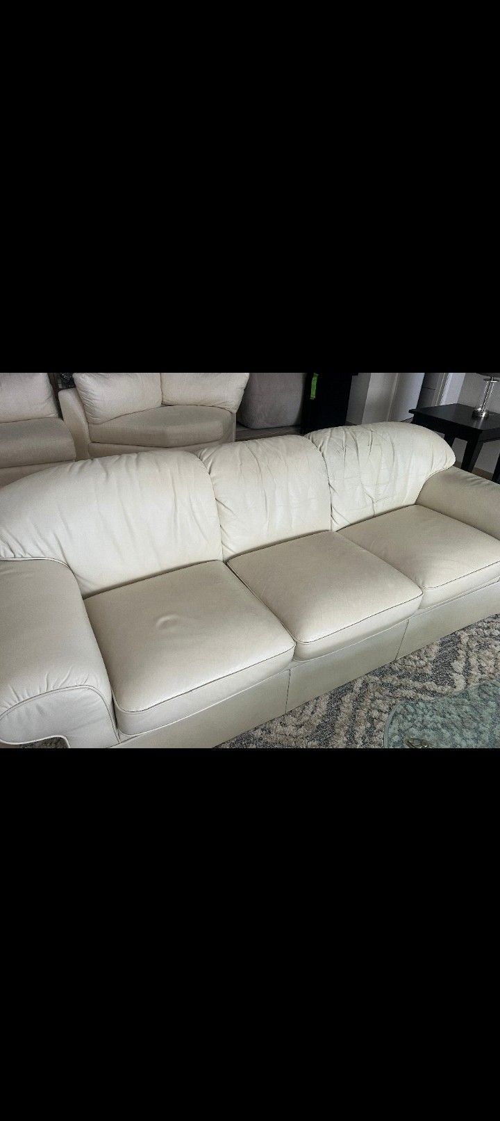Leather Couch Palm Beach