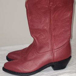 Durango- Red Leather Cowboy Boots 