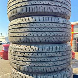 235/60r18 Michelin Tires Cón 80% De Vida Las 4 