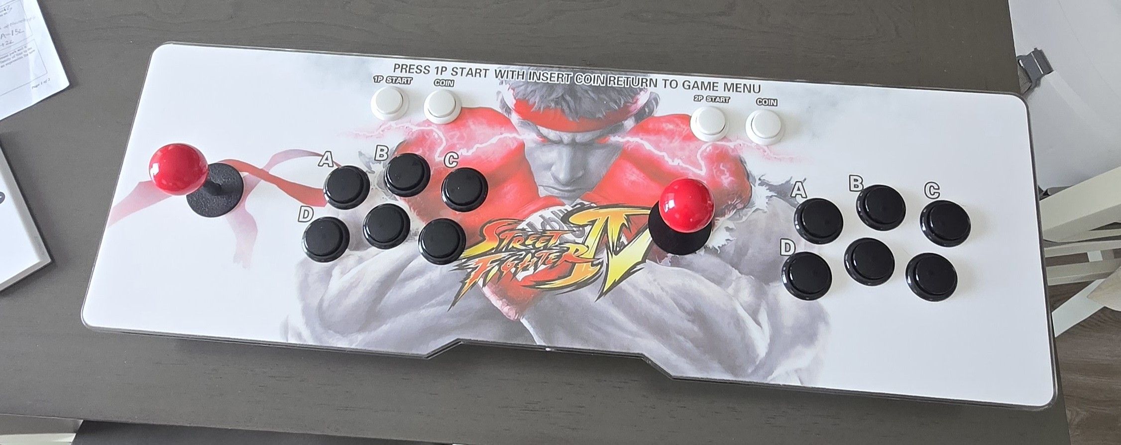 Double Fightstick With Over 1300 Games!