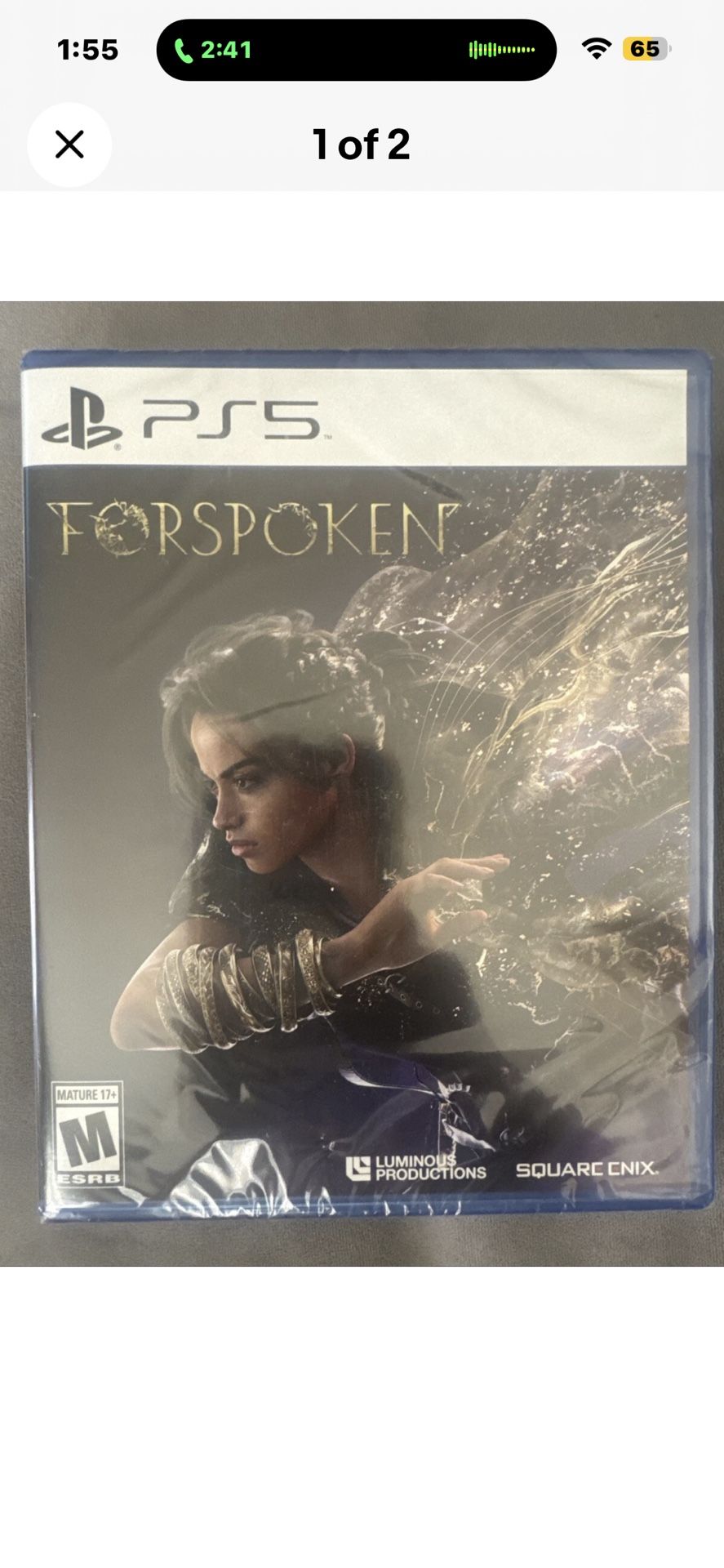 Forspoken Ps5