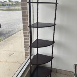 Beautiful corner shelving unit 