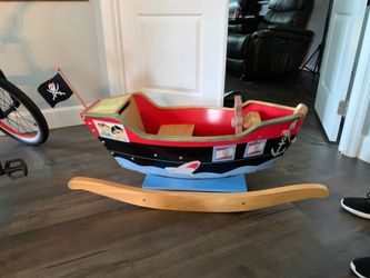 Little rocking pirate ship.