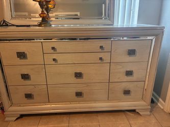 Dresser and Mirror used