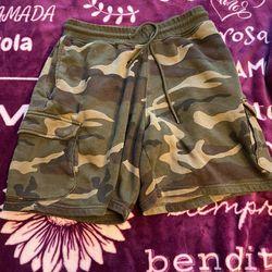 Csg  Military Camo Shorts 