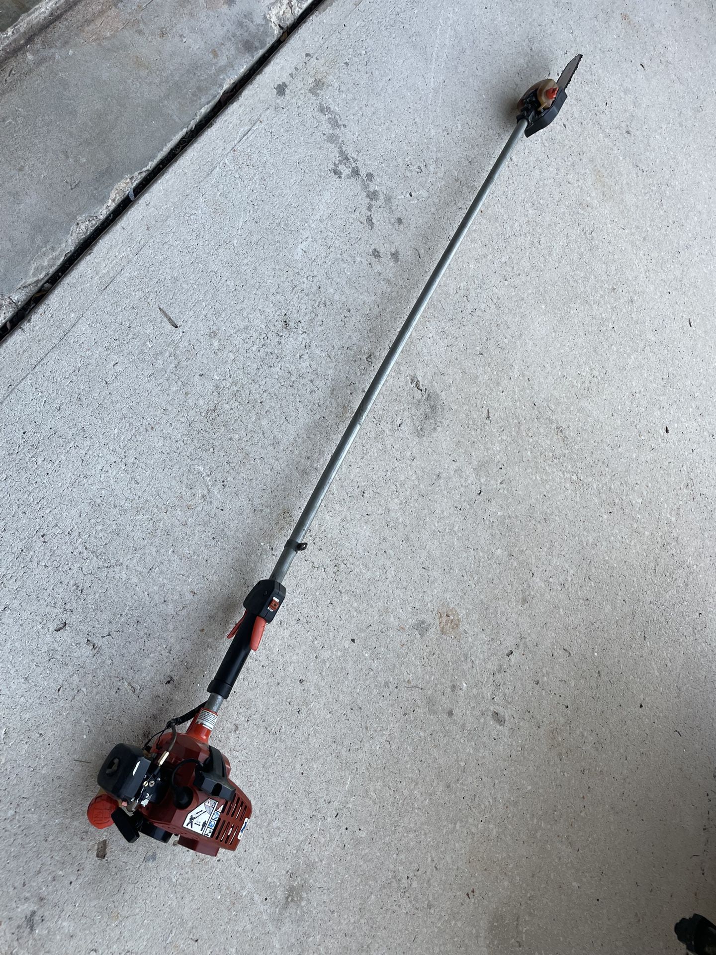 Echo chainsaw pruner works good extension chainsaw pruner