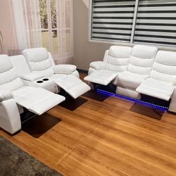 Brand New Reclining Sofa and Loveseat / Sofa y Loveseat Reclinable Nuevo a Estrenar 🚚