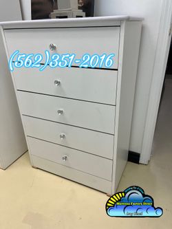 White five drawer dresser with Diamond knobs new chest cajonera Comoda