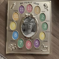 My first year baby frame