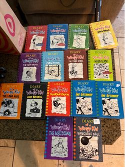 diary of a wimpy kid books