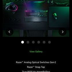 Razor keyboard and mouse