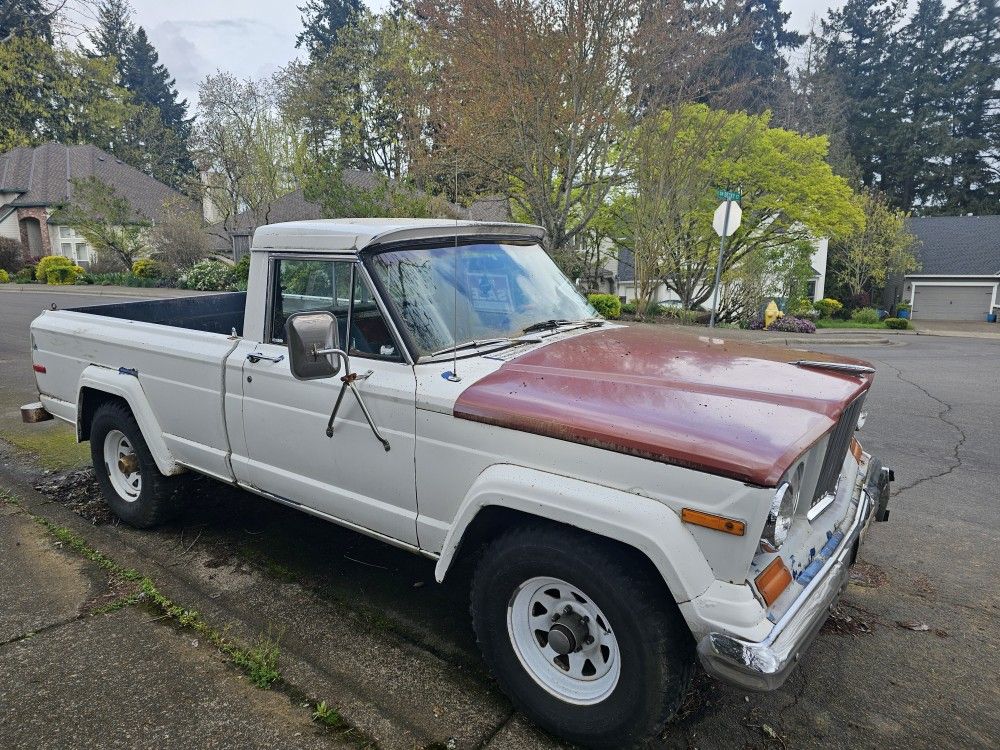 Need Gone - 1974 Jeep J20 w/ Small Block Chevy 350 AWD & Comes w/ Spare AMC Engine w/2WD Transmission