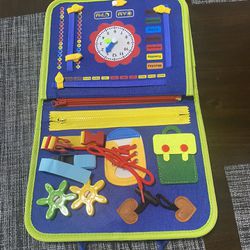 Baby Toddler Developing Sensory Toy Board Case   