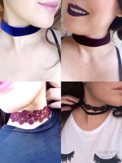 New choker necklaces