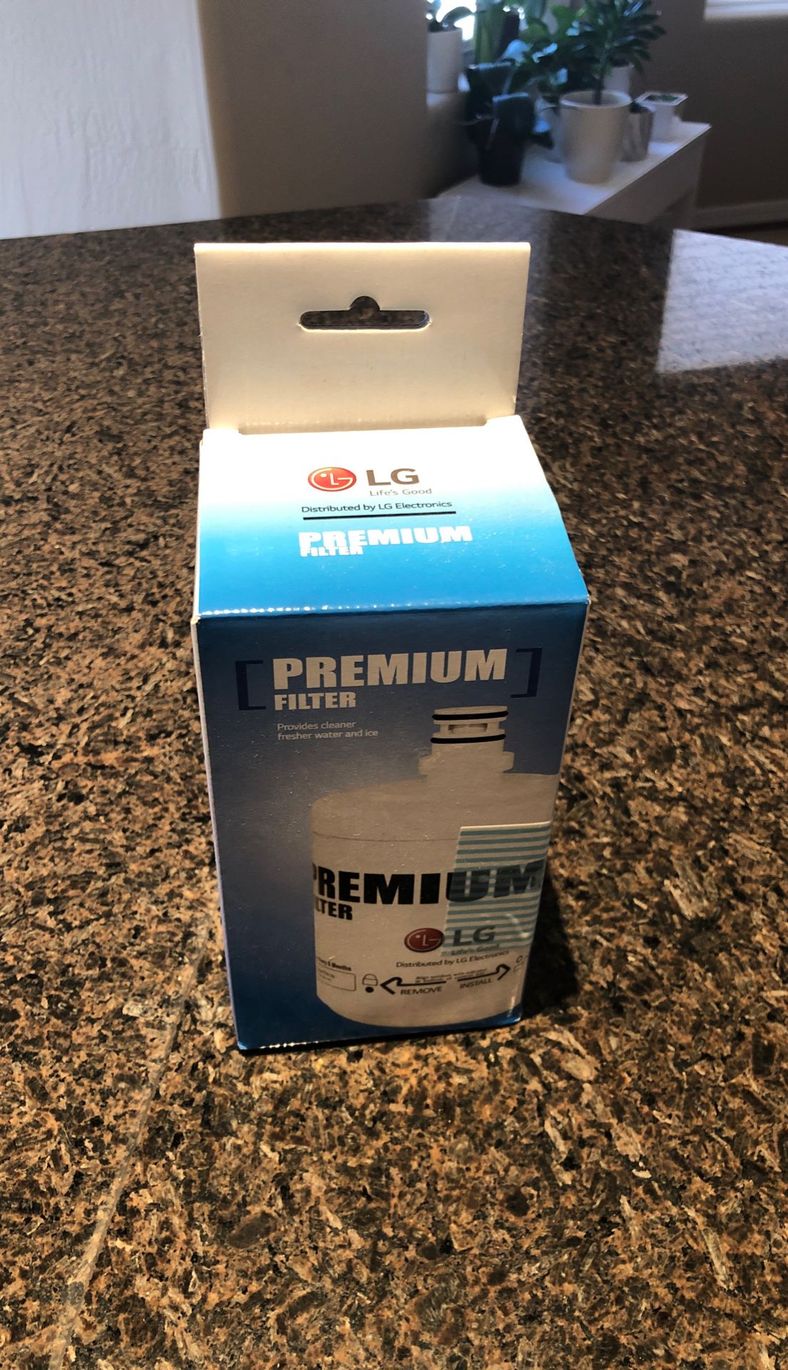 LG in line water filter