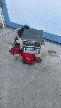 Meter Register Fuel Flow Meter