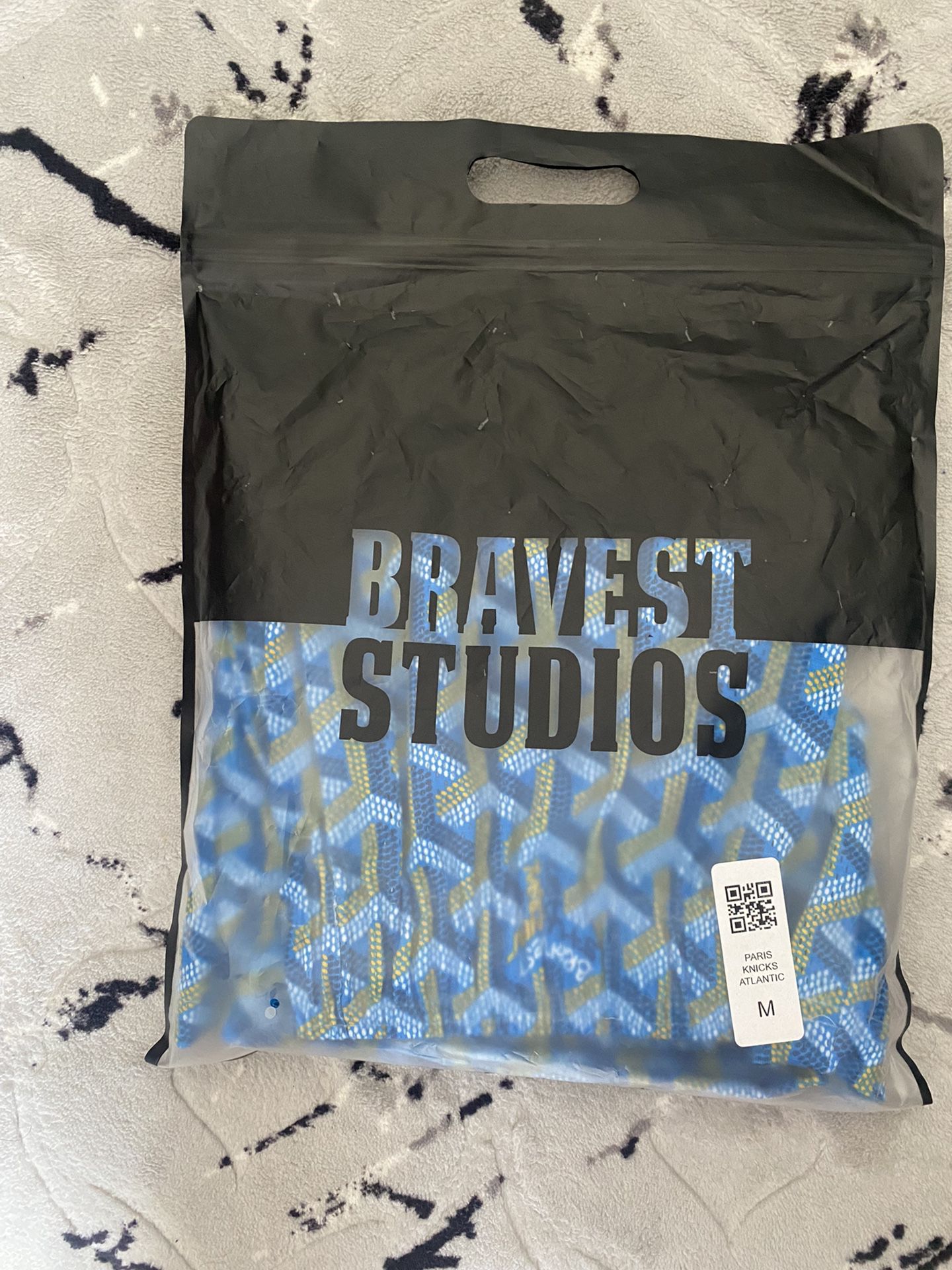 Bravest Studios Bravest Studios Blue Goyard Mesh Shorts